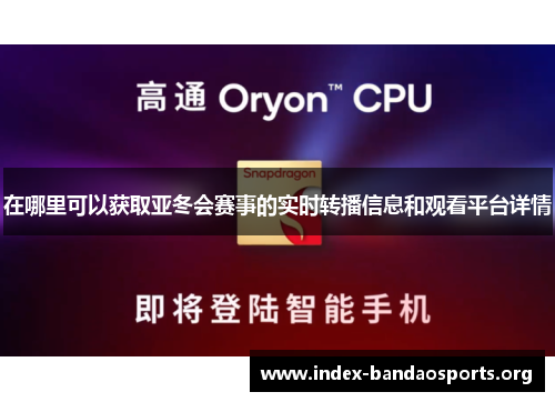 在哪里可以获取亚冬会赛事的实时转播信息和观看平台详情 在哪里可以获取亚冬会赛事的实时转播信息和观看平台详情