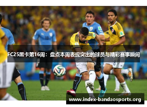 FC25黑卡第16周:盘点本周表现突出的球员与精彩赛事瞬间 FC25黑卡第16周:盘点本周表现突出的球员与精彩赛事瞬间